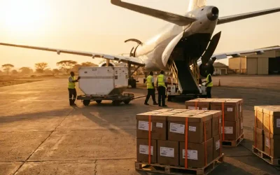 How Do You Book an Air Freight Shipment to Africa?